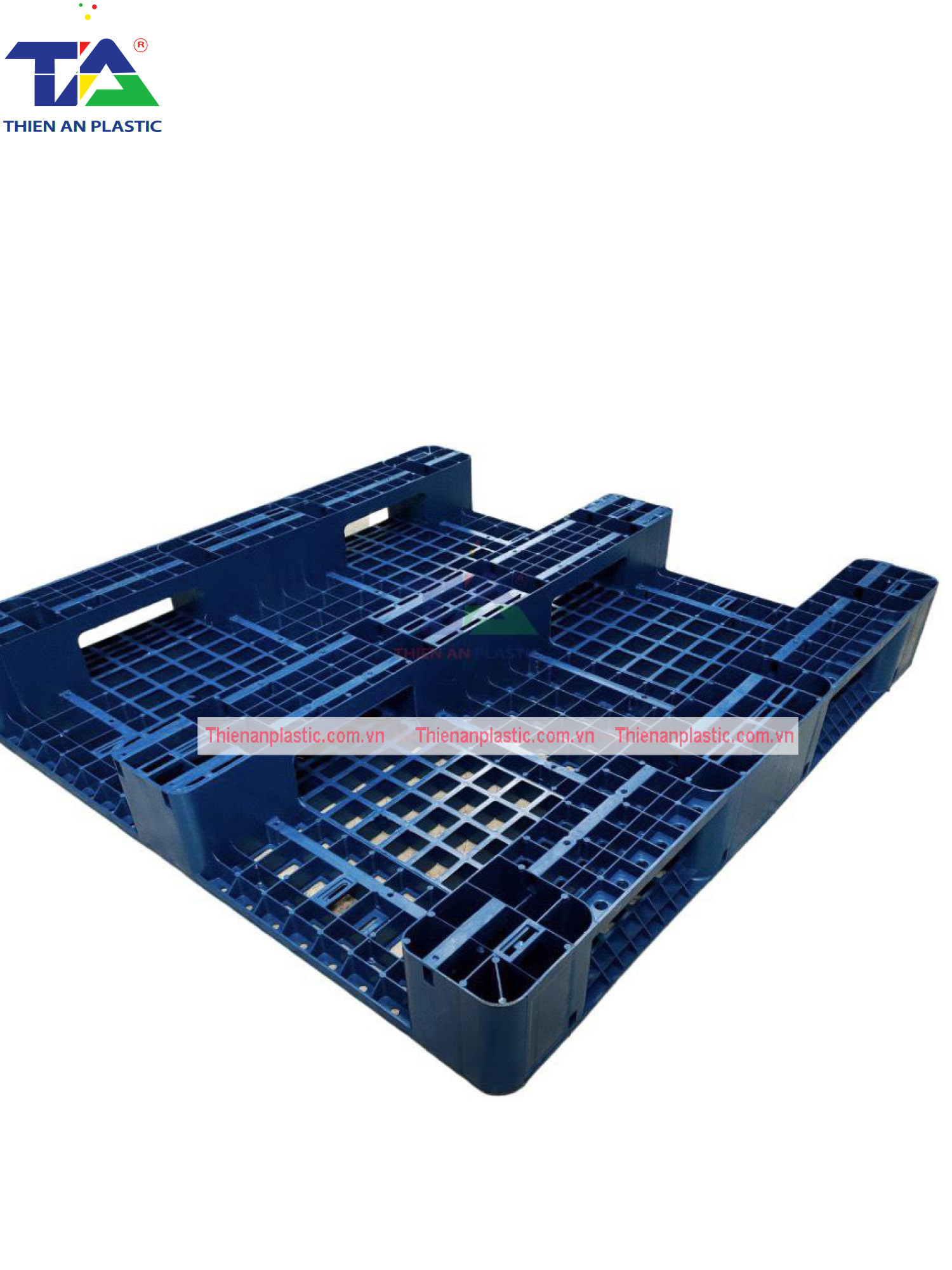 Pallet Nhựa TA1212 (KT: 1200 x 1200 x 155mm)