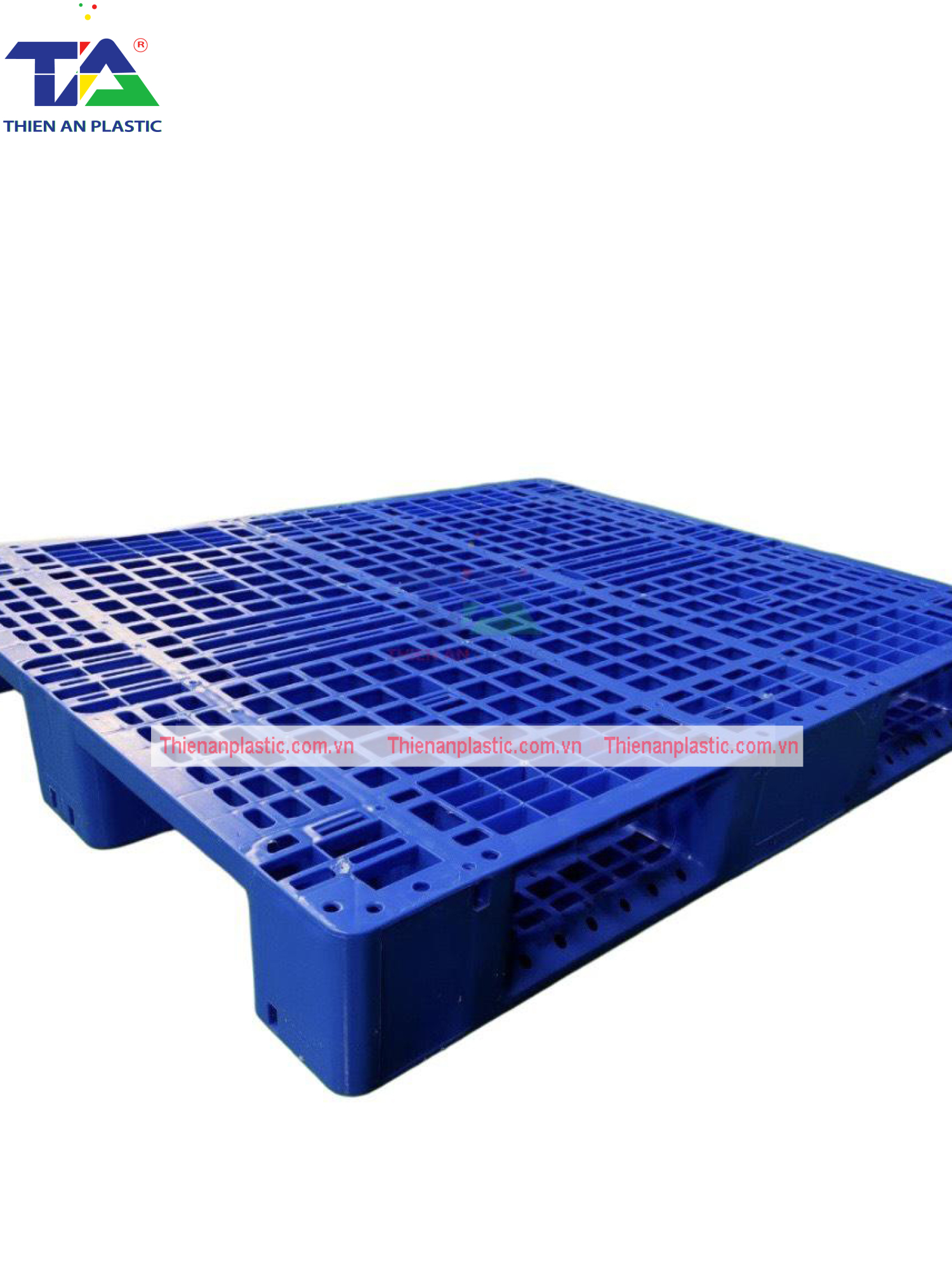 Pallet Nhựa TA1212 (KT: 1200 x 1200 x 155mm)