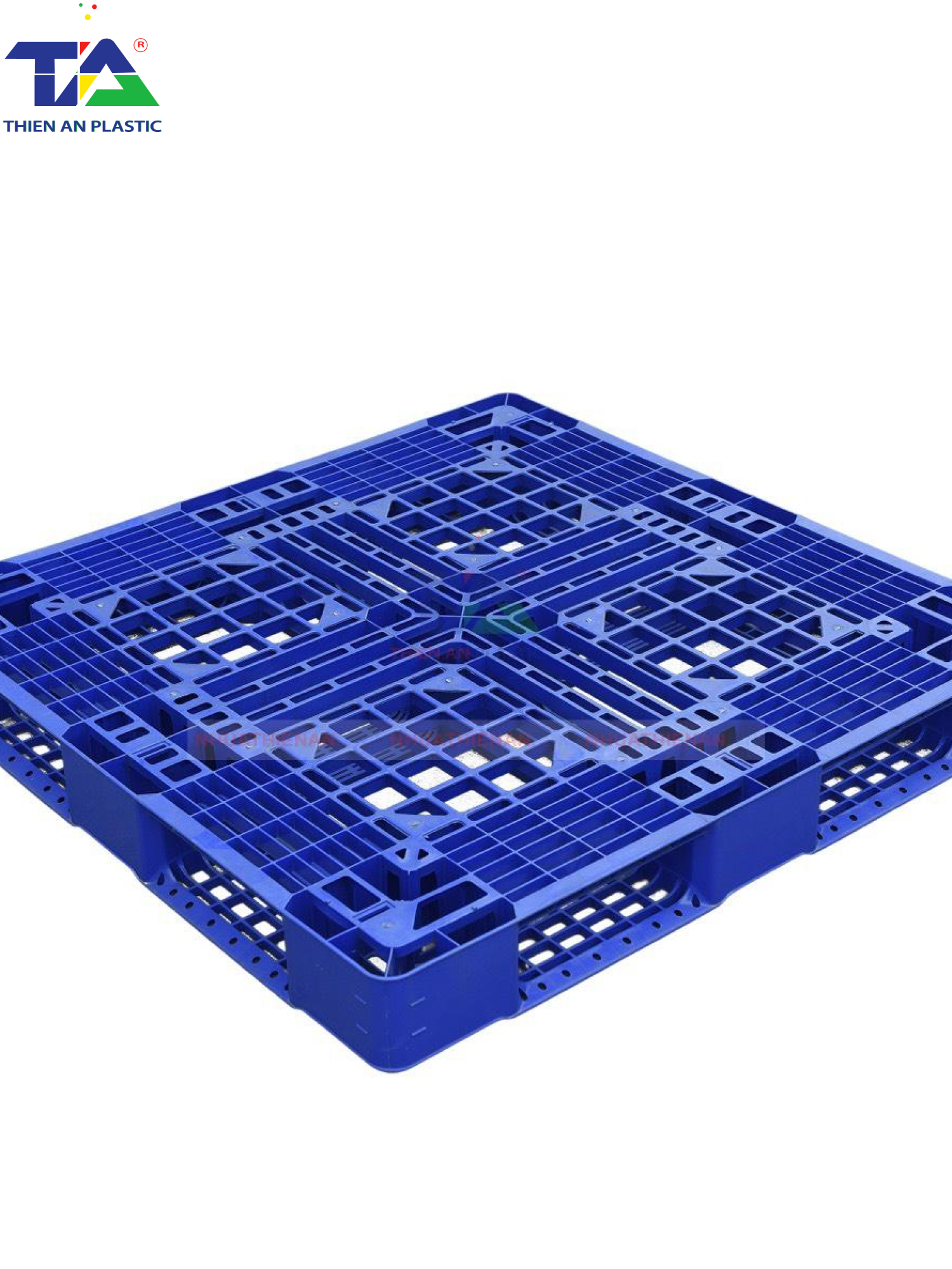 Pallet Nhựa TAB1111-125 (KT: 1100 x 1100 x 125mm)