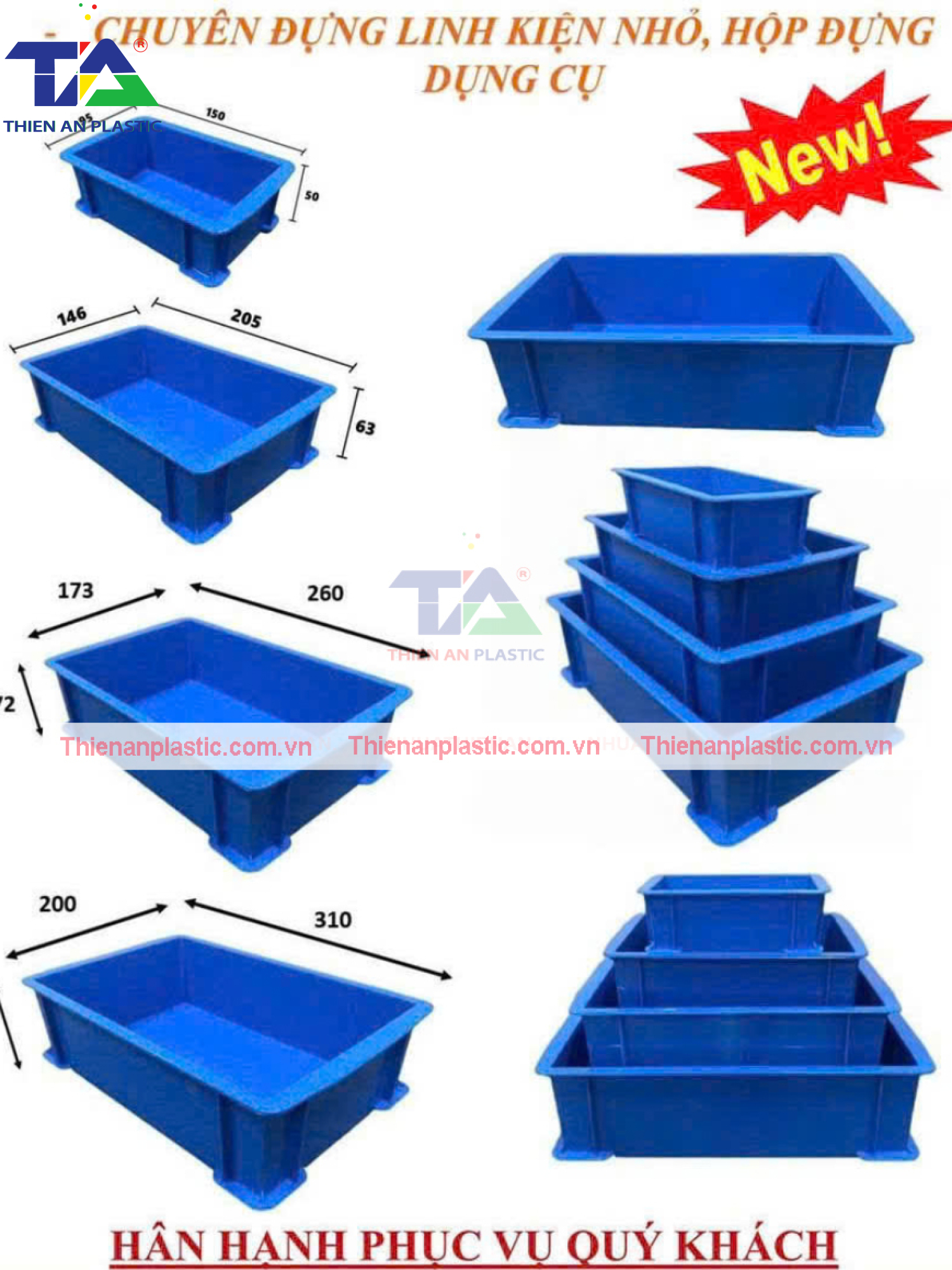 Sóng Bít TA04 (KT: 310 x 200 x 83mm)
