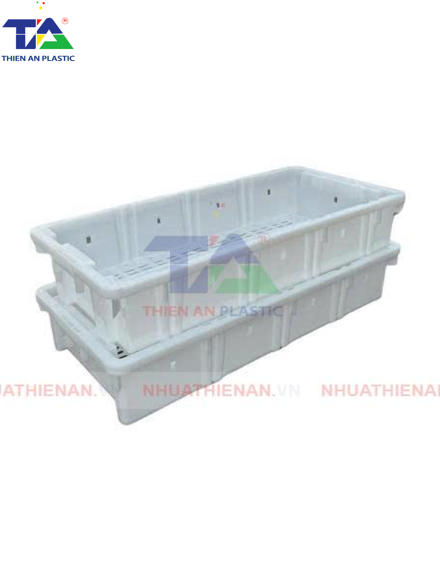 Sóng Nhựa Đựng Cá Thu (KT: 900 x 420 x 150mm)