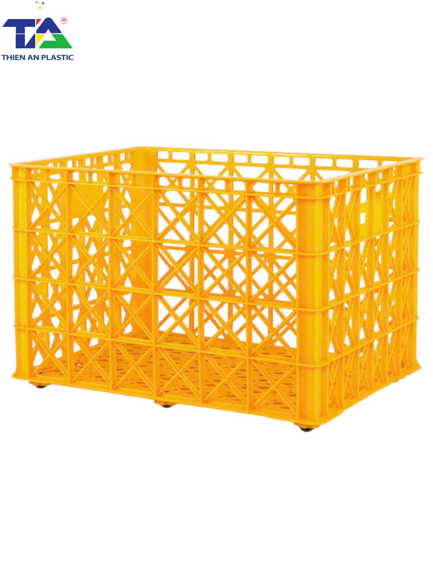 Sóng Hở 8 Bánh Xe (KT: 850 x 630 x 525 mm)