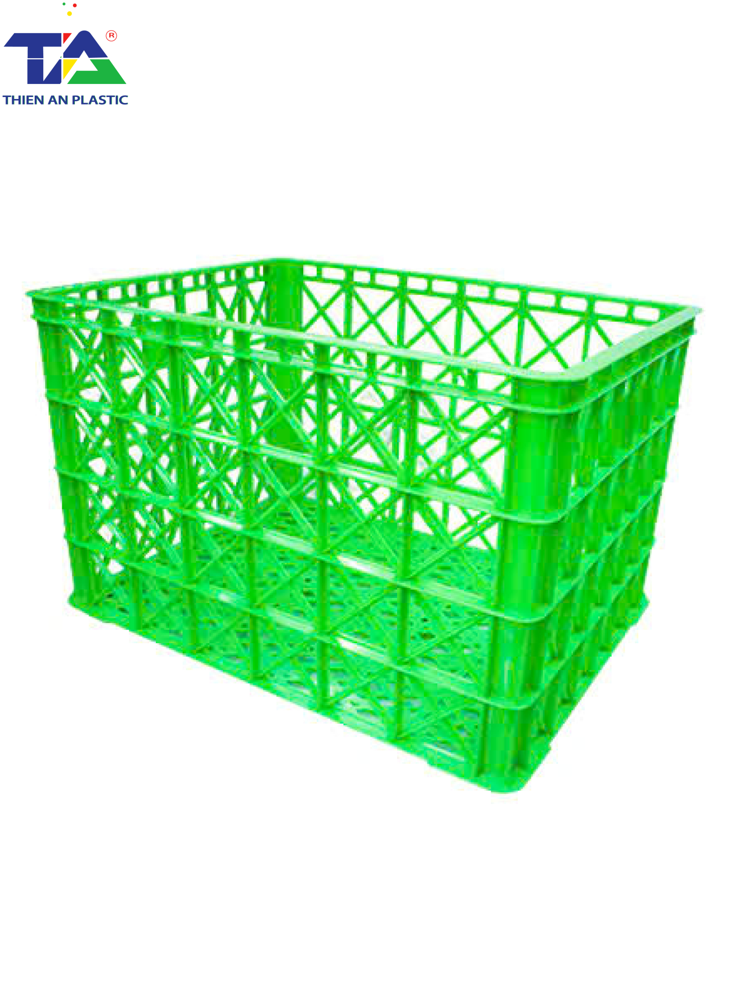 Sóng Hở 8 Bánh Xe (KT: 850 x 630 x 525 mm)