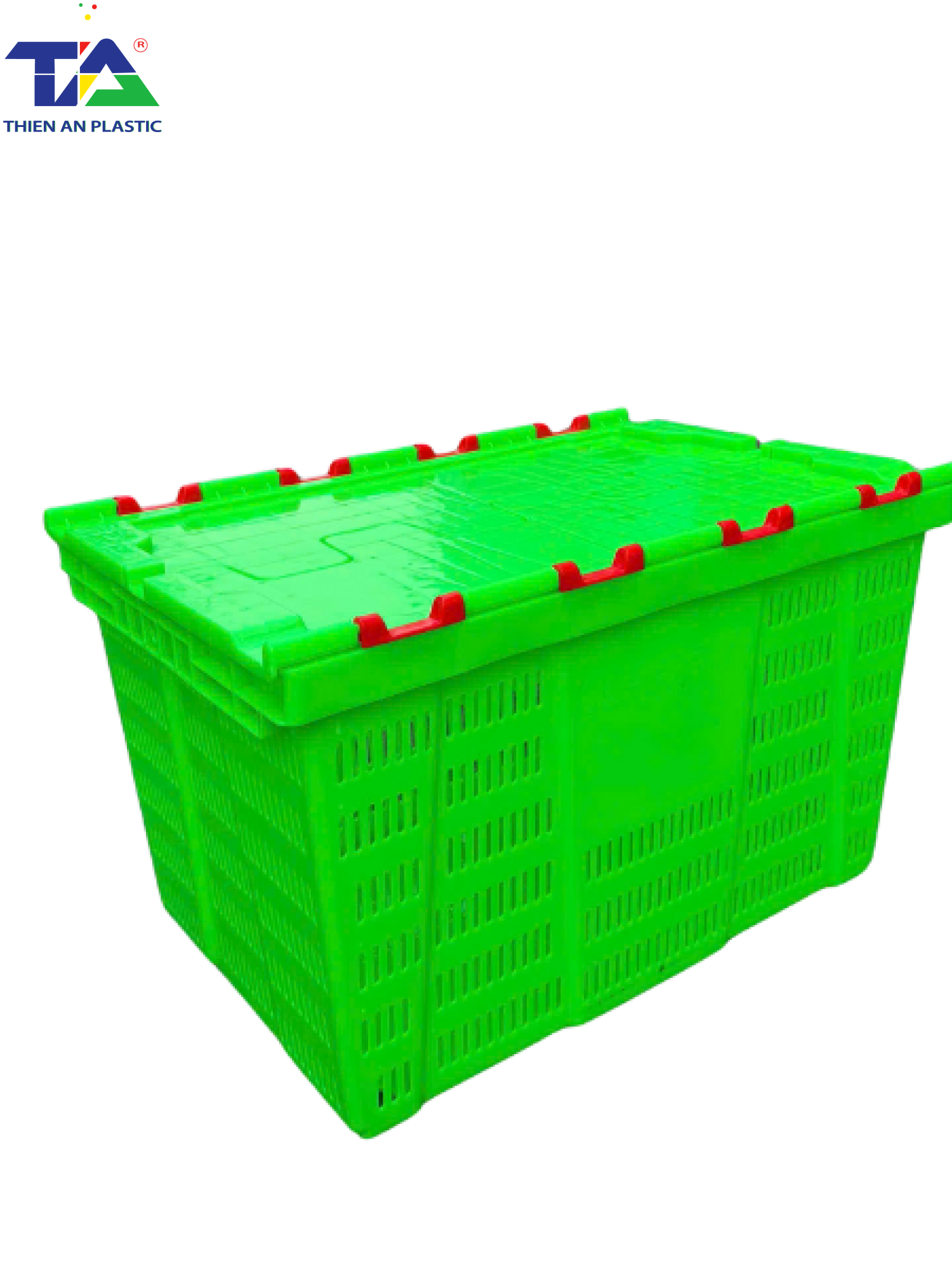 Sóng Hở Có Nắp (KT: 600 x 400 x 365mm)