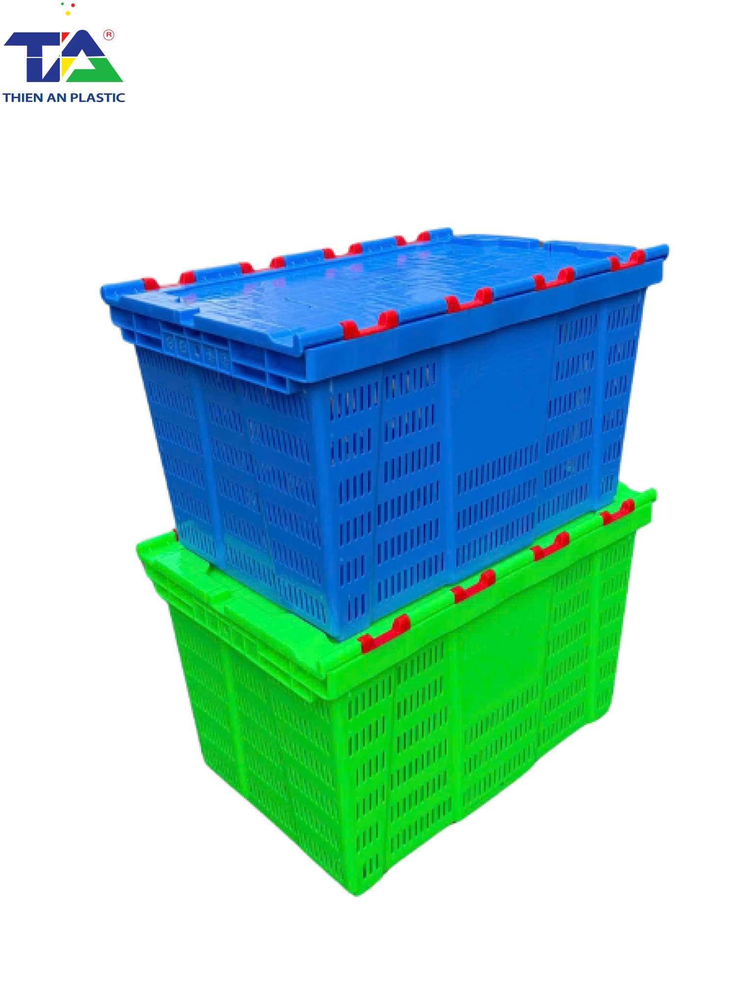 Sóng Hở Có Nắp (KT: 600 x 400 x 365mm)