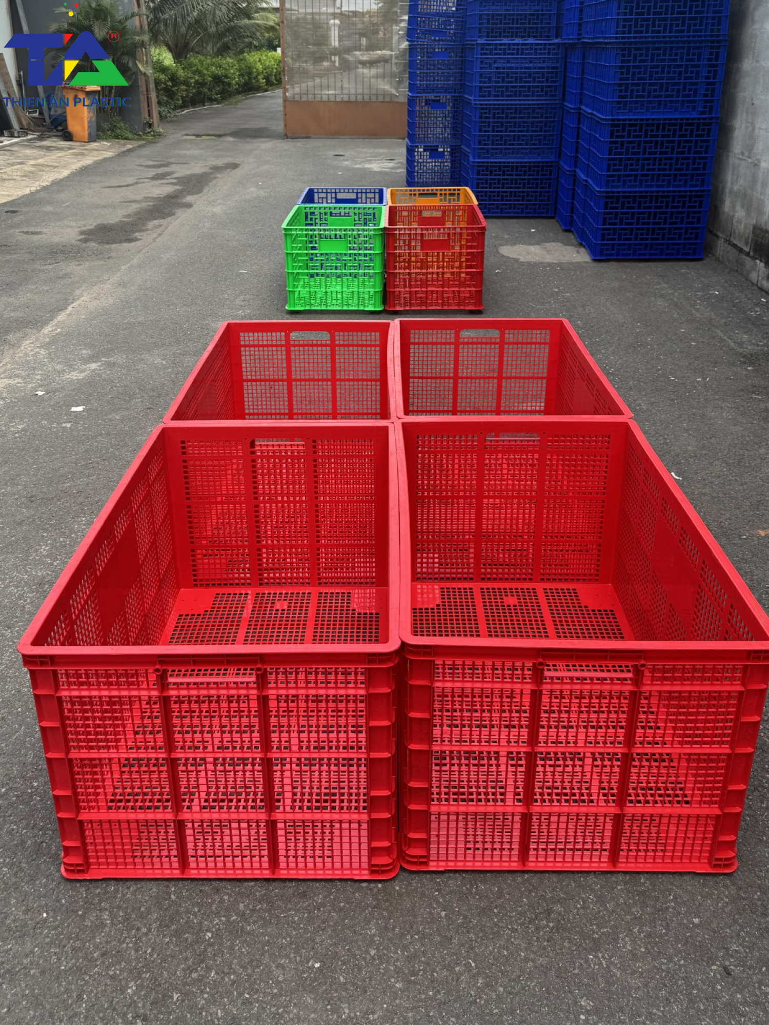 Sóng Kẻ Có 5 Bánh Xe (KT: 1030 x 670 x 540mm)