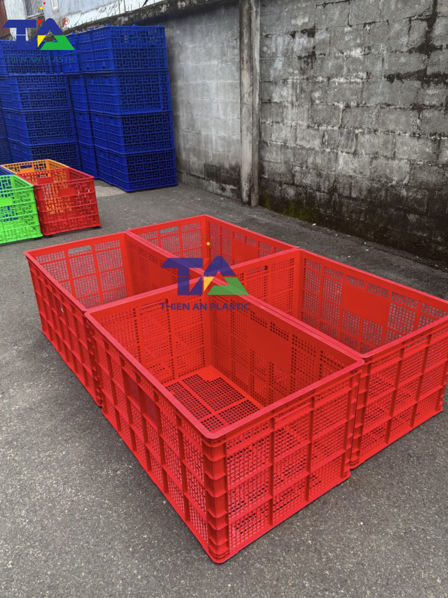 Sóng Kẻ Có 5 Bánh Xe (KT: 1030 x 670 x 540mm)