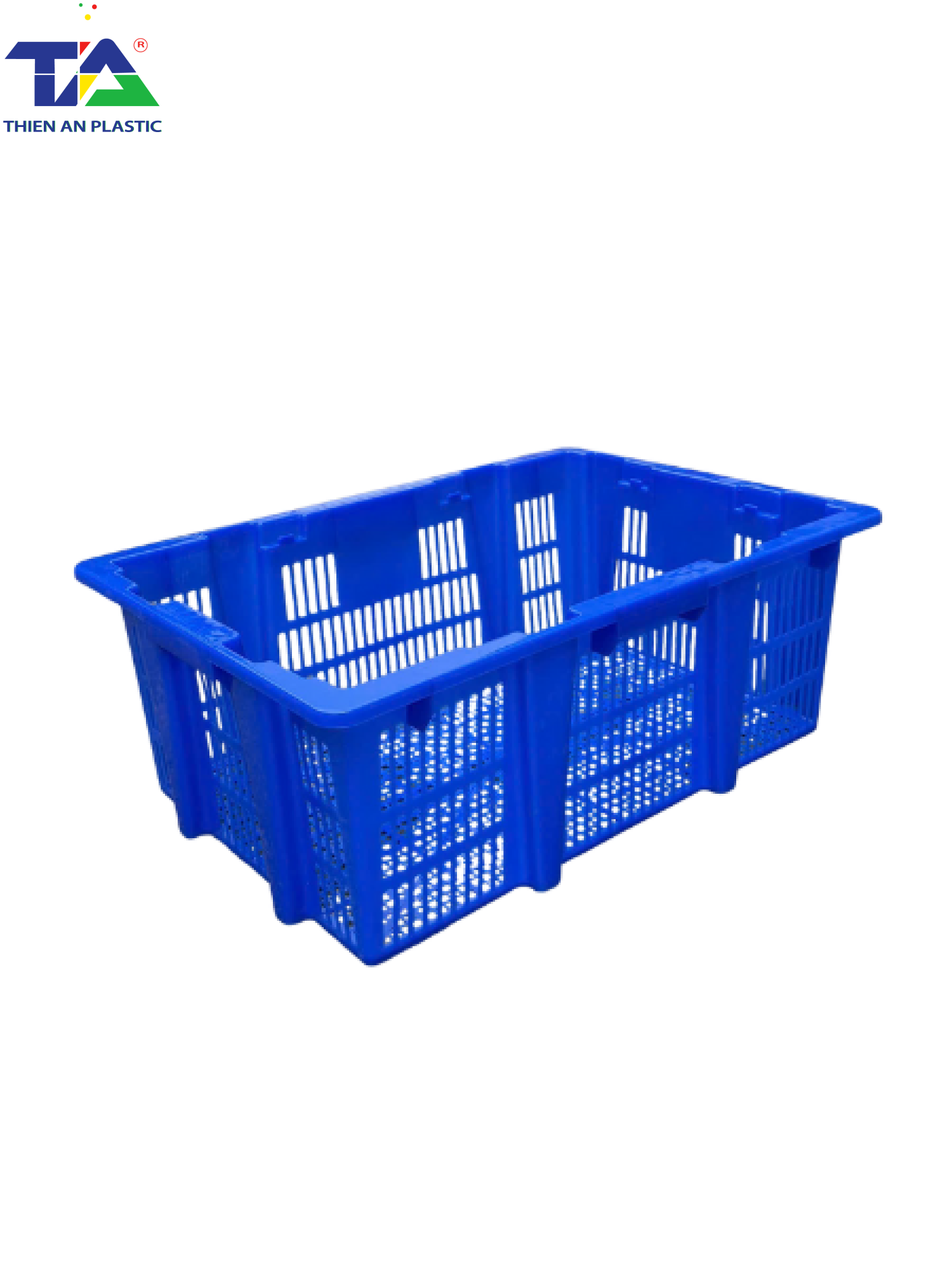 Sóng Nhựa Đựng Trái Cây (KT: 670 x 470 x 242mm)