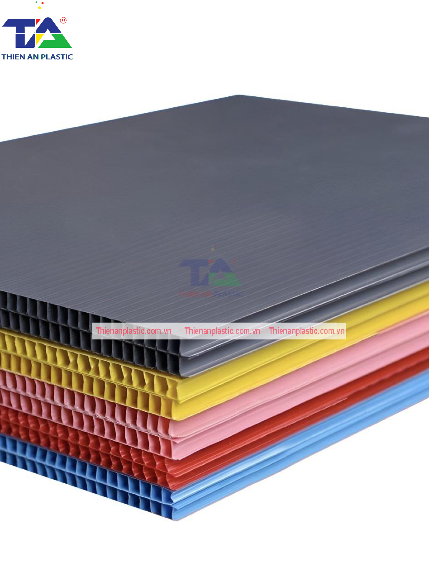 Tấm Nhựa Danpla Thường (KT: 1220 x 2440mm)