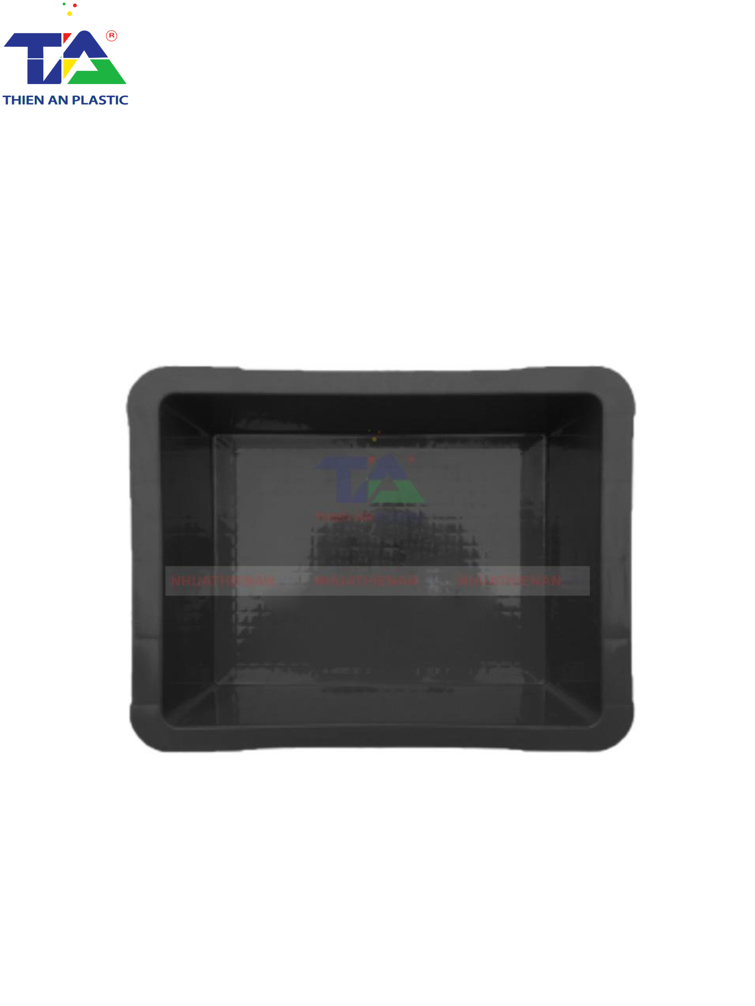 Thùng nhựa B12 chống tĩnh điện (KT: 350 x 235.5 x 100mm)