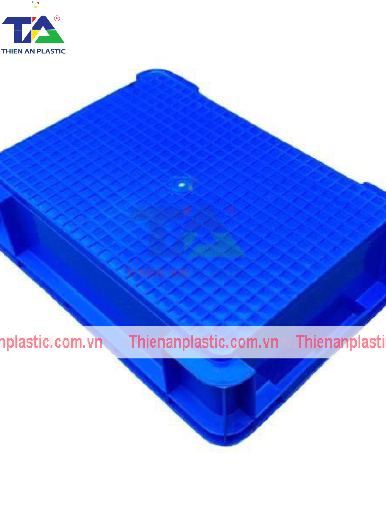 Thùng Nhựa Đặc B7 (KT: 370 x 280 x 125mm)