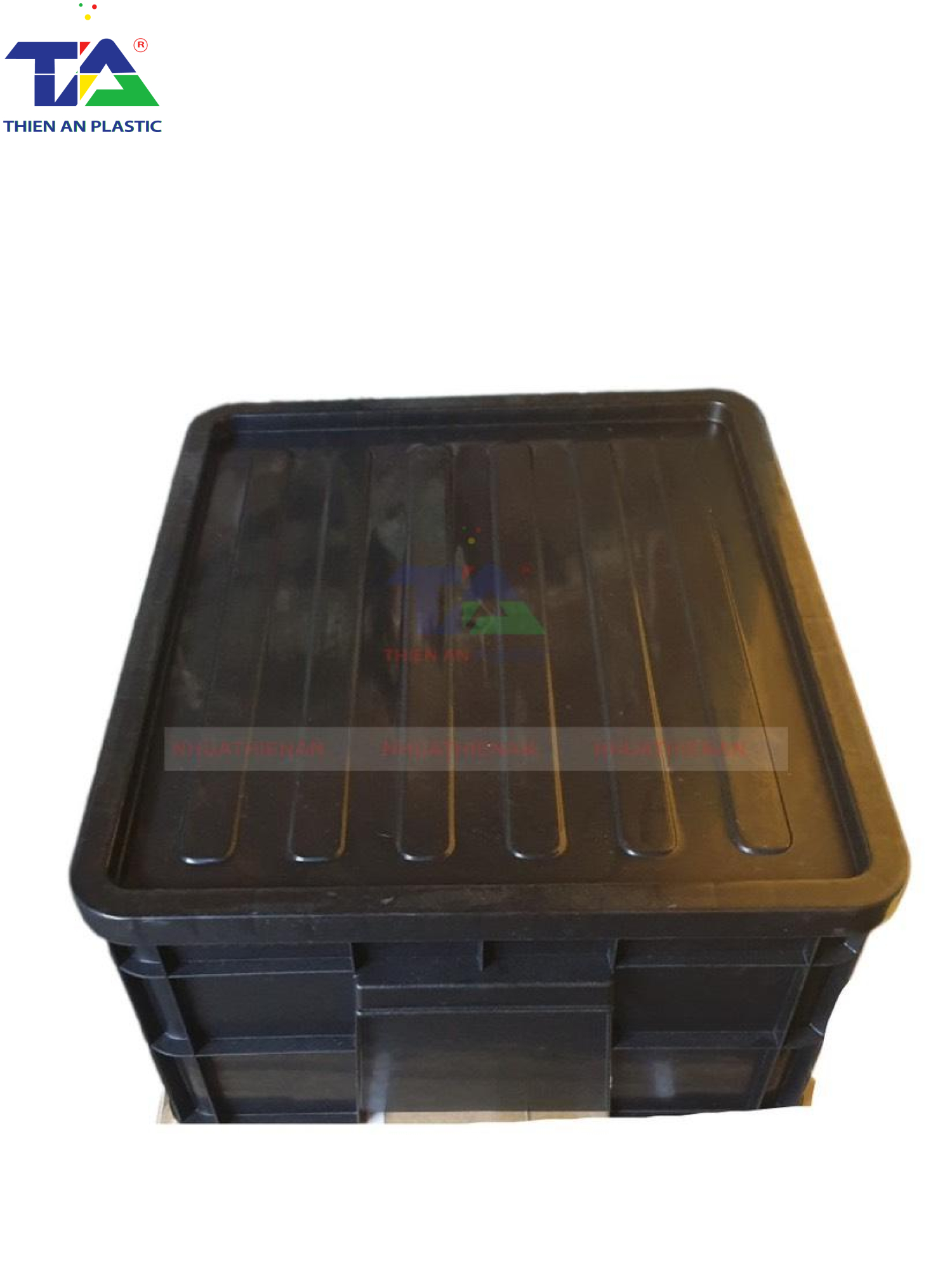 Thùng Nhựa B8 Chống Tĩnh Điện (KT: 520 x 424 x 220mm)