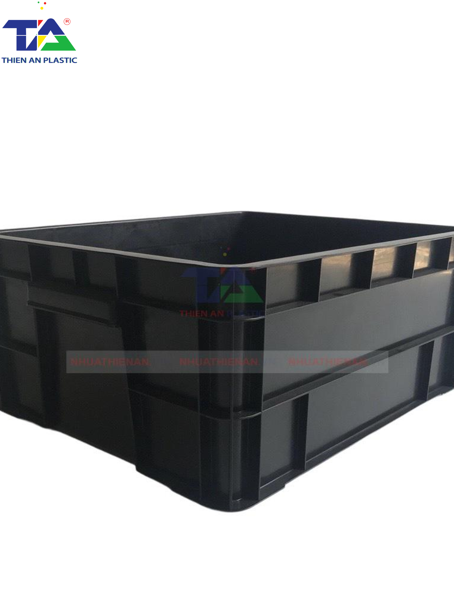 Thùng Nhựa B8 Chống Tĩnh Điện (KT: 520 x 424 x 220mm)