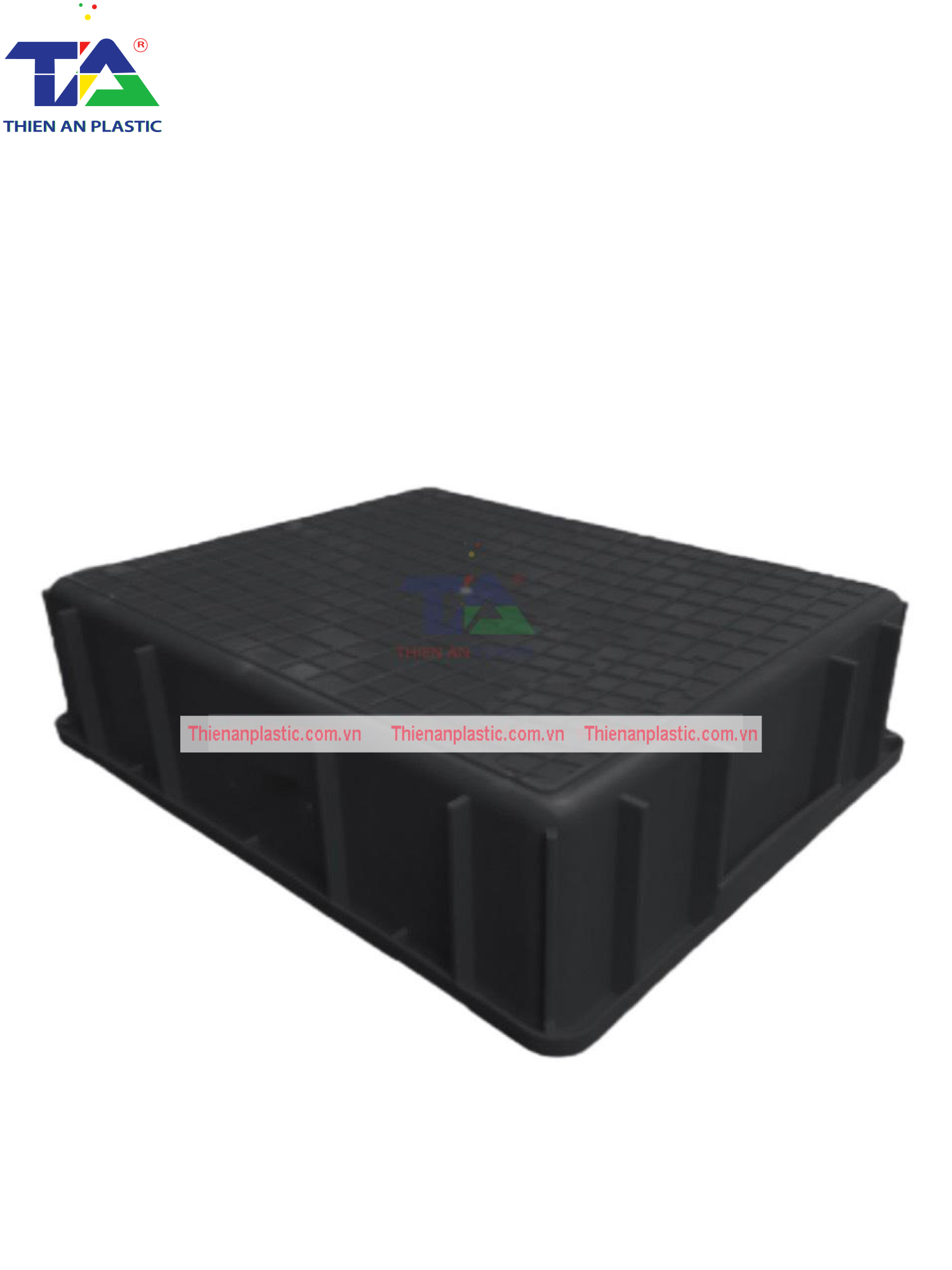 Thùng Nhựa B9 Chống Tĩnh Điện (KT: 495 x 395 x 115mm)