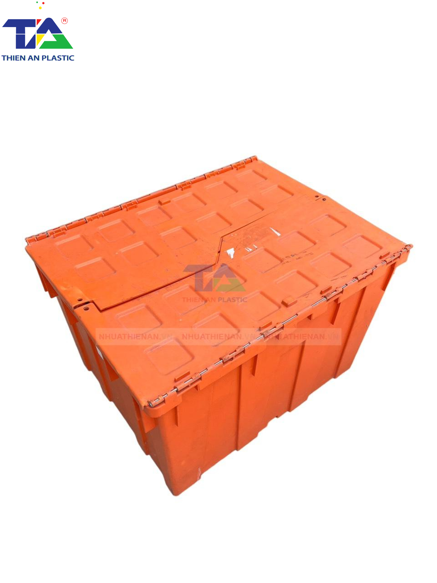 Thùng Nhựa Nắp Liền NLC 903 (KT: 703 x 546 x 448mm)