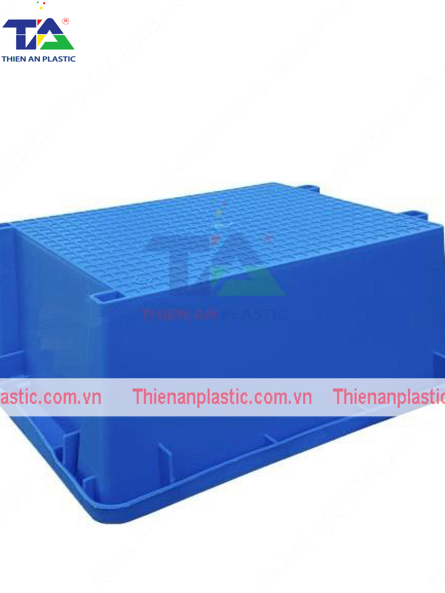 Thùng Nhựa Đặc A7 (KT: 360 x 296 x 138mm)