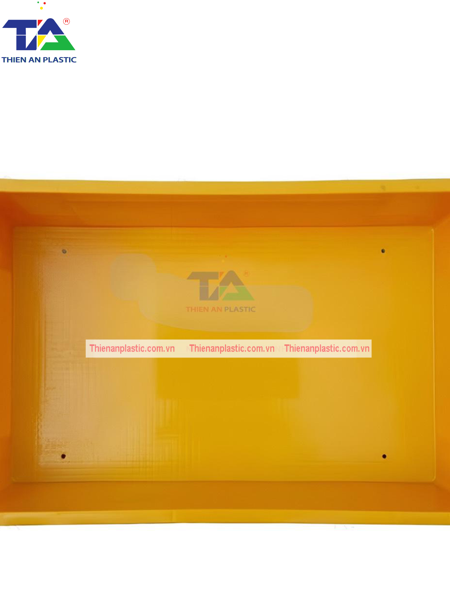 Thùng Nhựa Đặc NTC (KT: 765 x 482 x 200mm)