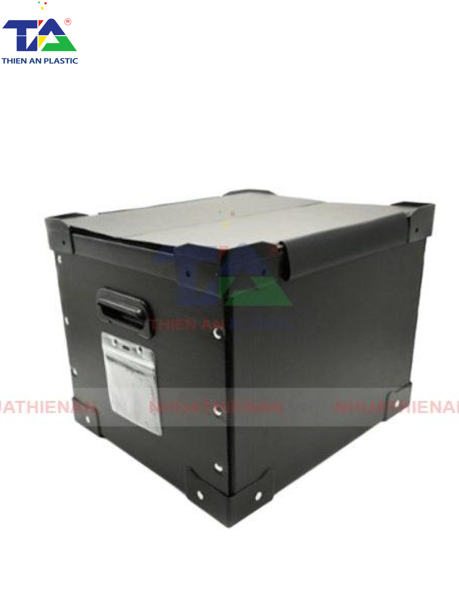  Thùng Nhựa Danpla Chống Tĩnh Điện Nắp Vải