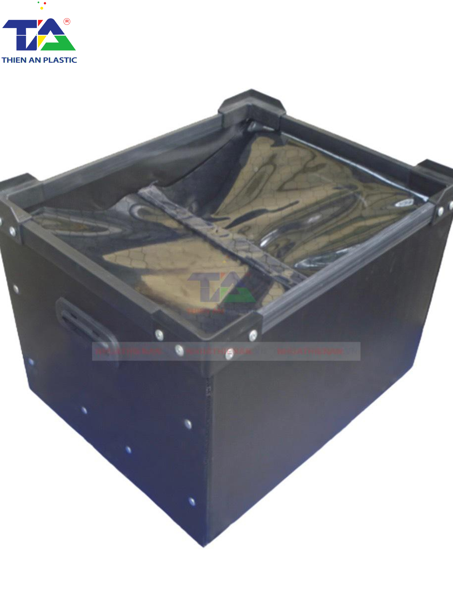  Thùng Nhựa Danpla Chống Tĩnh Điện Nắp Vải