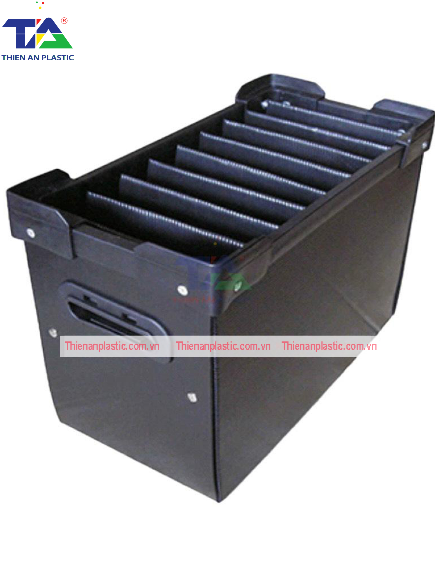 Thùng Nhựa Danpla CTĐ Có Vách Ngăn
