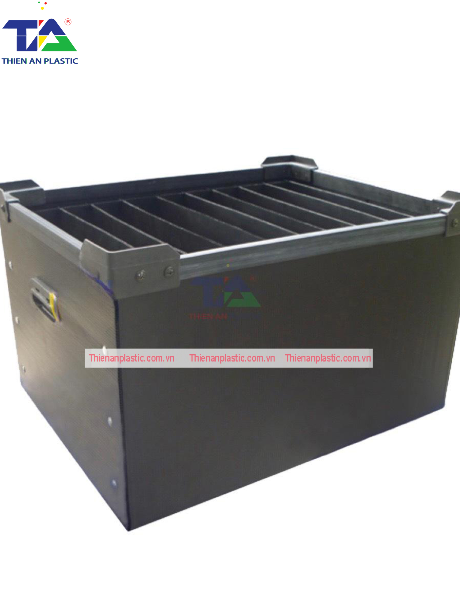 Thùng Nhựa Danpla CTĐ Có Vách Ngăn