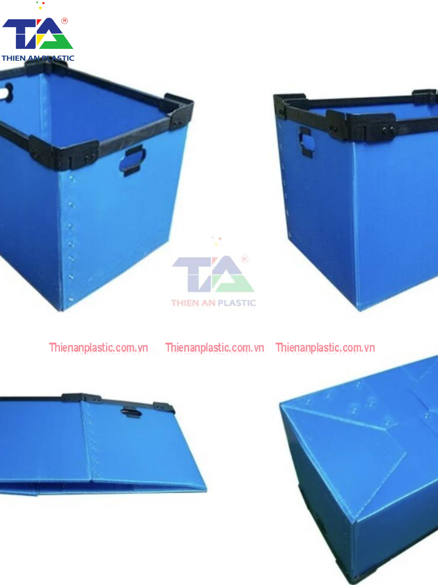 Thùng Nhựa Danpla Xếp