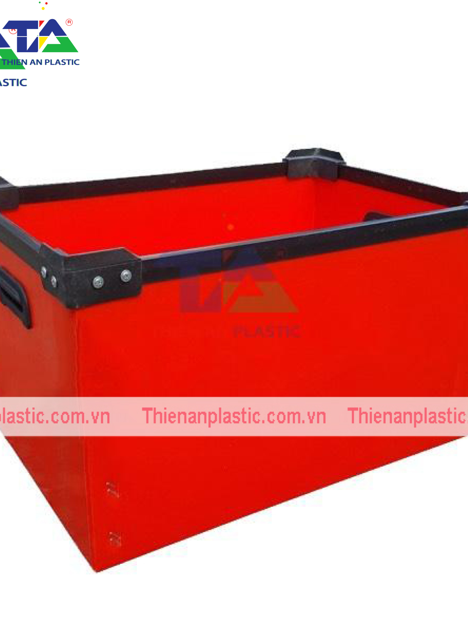 Thùng Nhựa Danpla Màu Xám