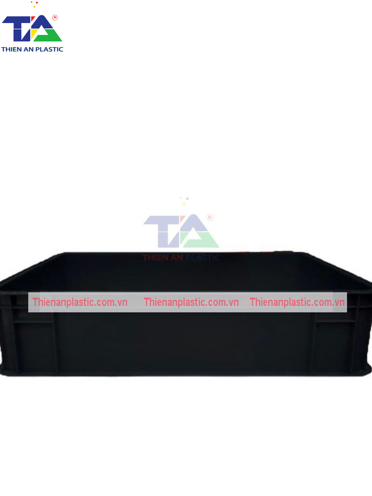 Thùng Nhựa HS007 Chống Tĩnh Điện (KT: 610 x 420 x 150mm)