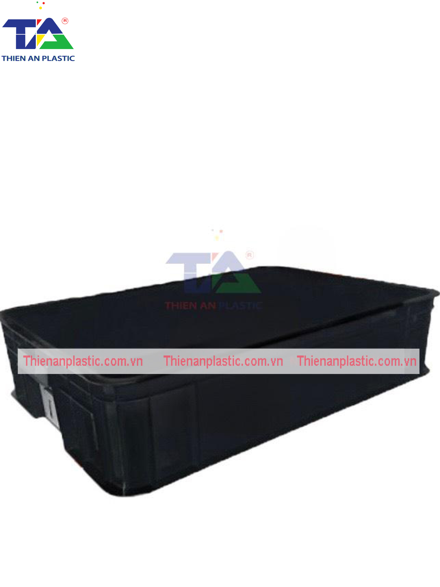 Thùng Nhựa HS007 Chống Tĩnh Điện (KT: 610 x 420 x 150mm)