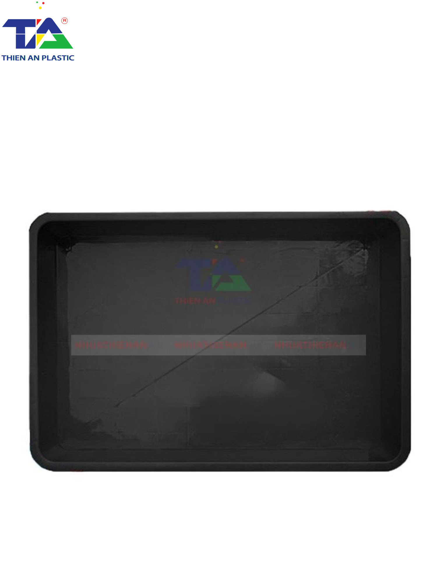 Thùng Nhựa HS025 Chống Tĩnh Điện (KT: 610 x 420 x 100mm)