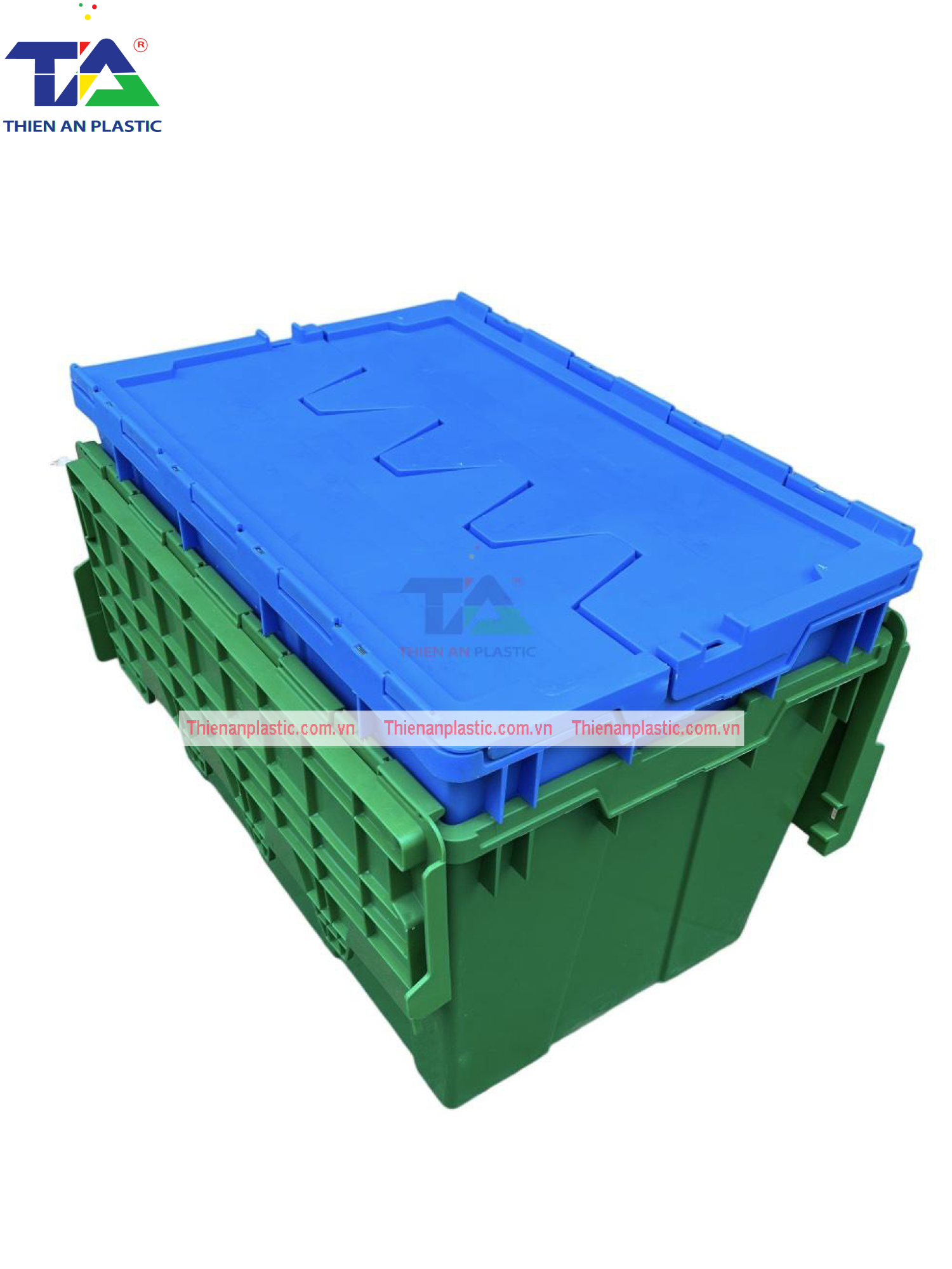 Thùng Nhựa Nắp Liền