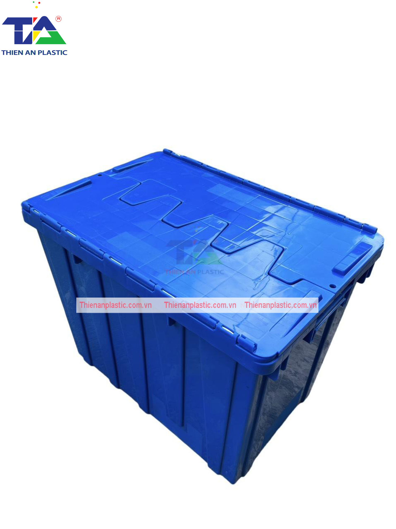 Thùng Nhựa Nắp Liền