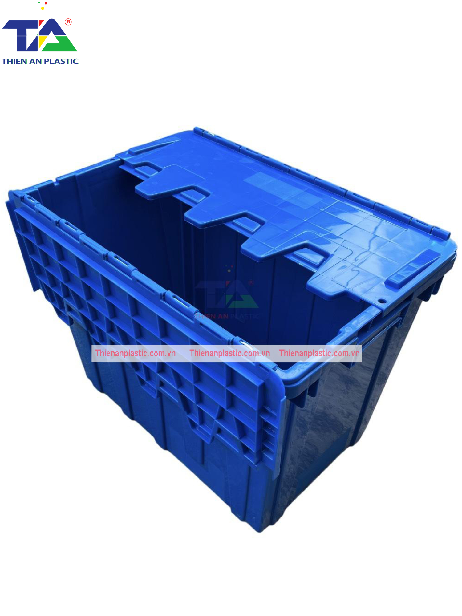 Thùng Nhựa Nắp Liền