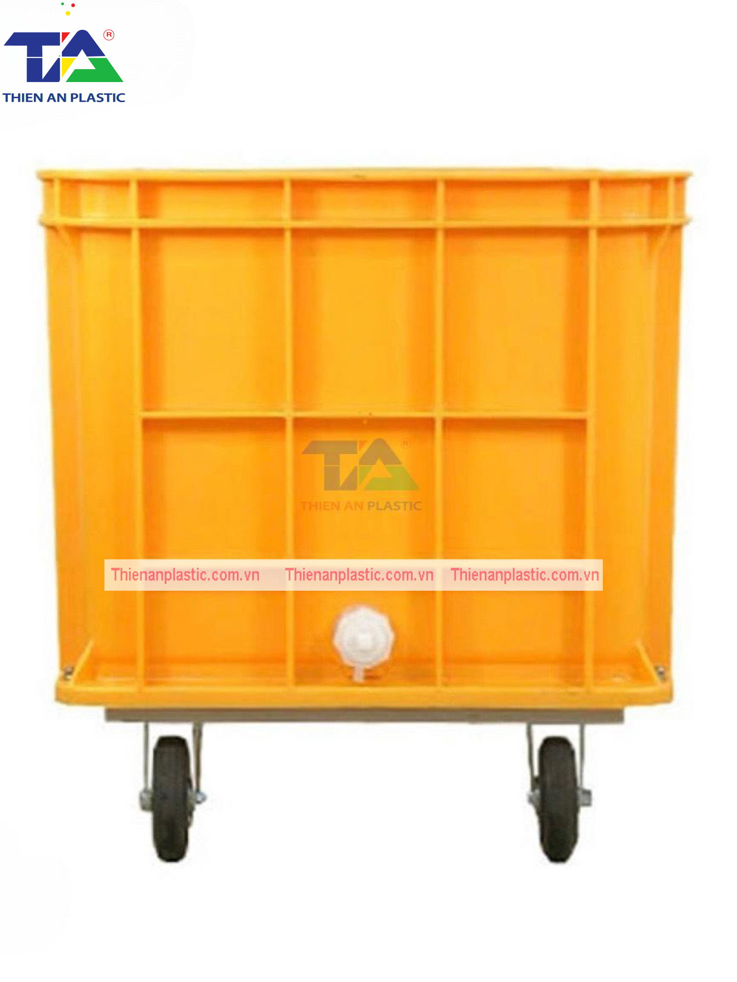 Thùng Nhựa Đặc NJB 200 (KT: 865 x 620 x 530mm)