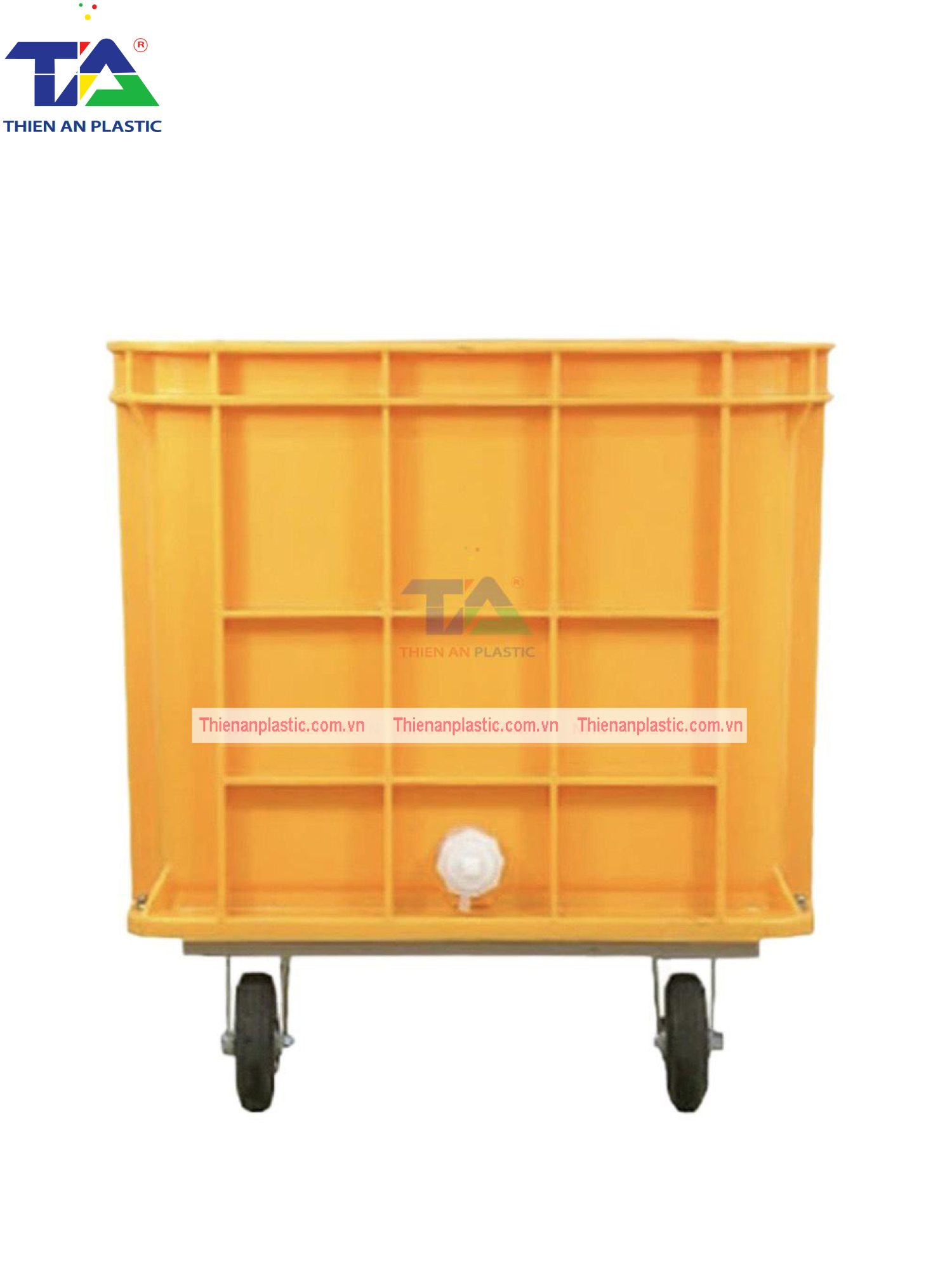 Thùng Nhựa Đặc NJB 400 (KT: 1095 x 795 x 640mm)