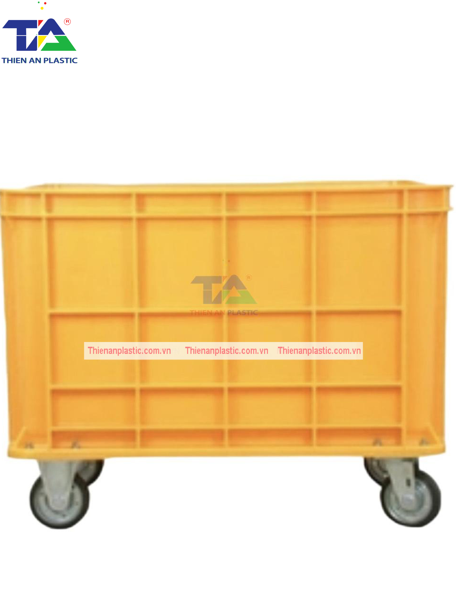 Thùng Nhựa Đặc NJB 400 (KT: 1095 x 795 x 640mm)