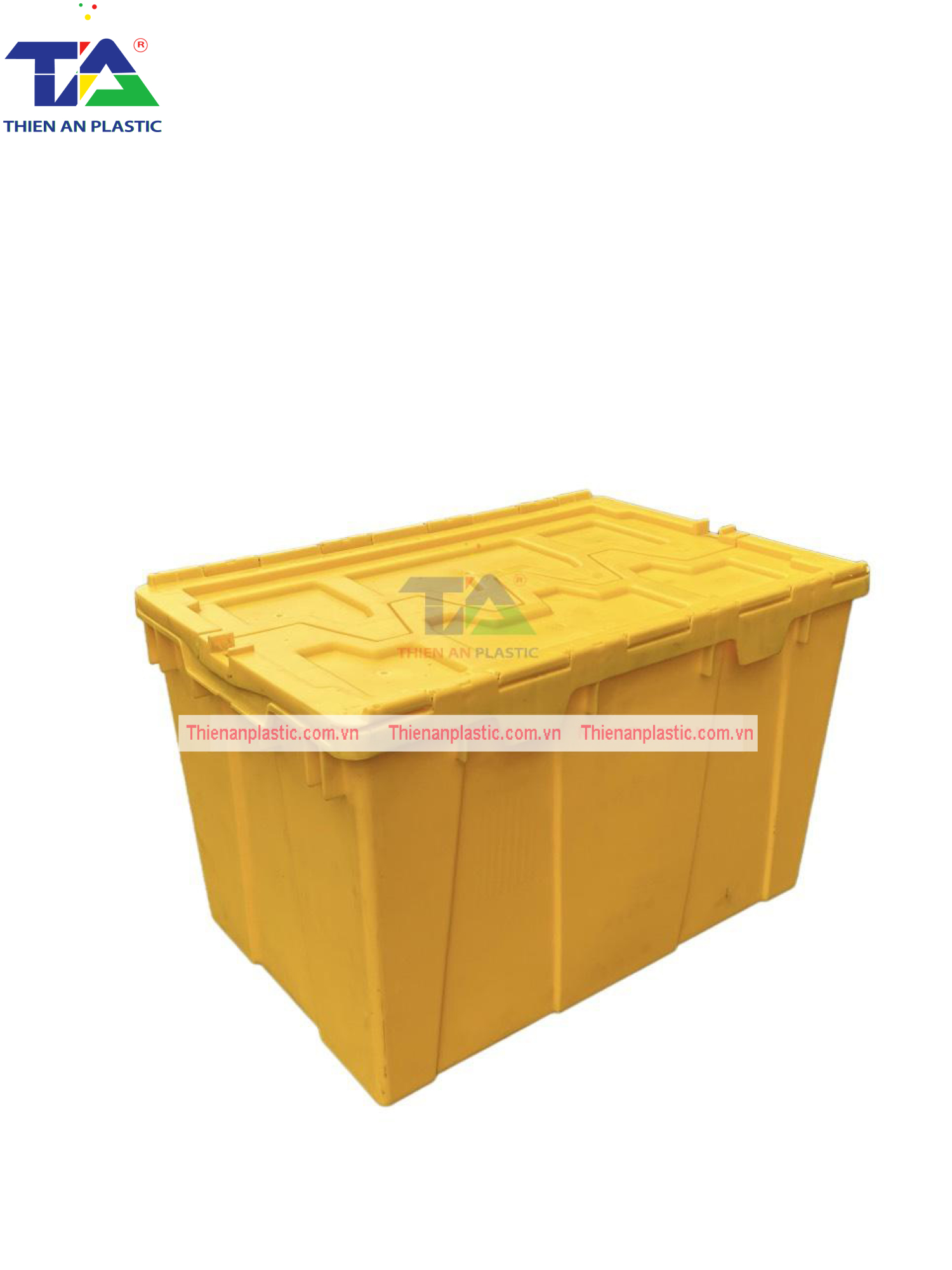 Thùng Nhựa Công Nghiệp NLC 6436: Giải Pháp Lưu Trữ Và Vận Chuyển Tối Ưu