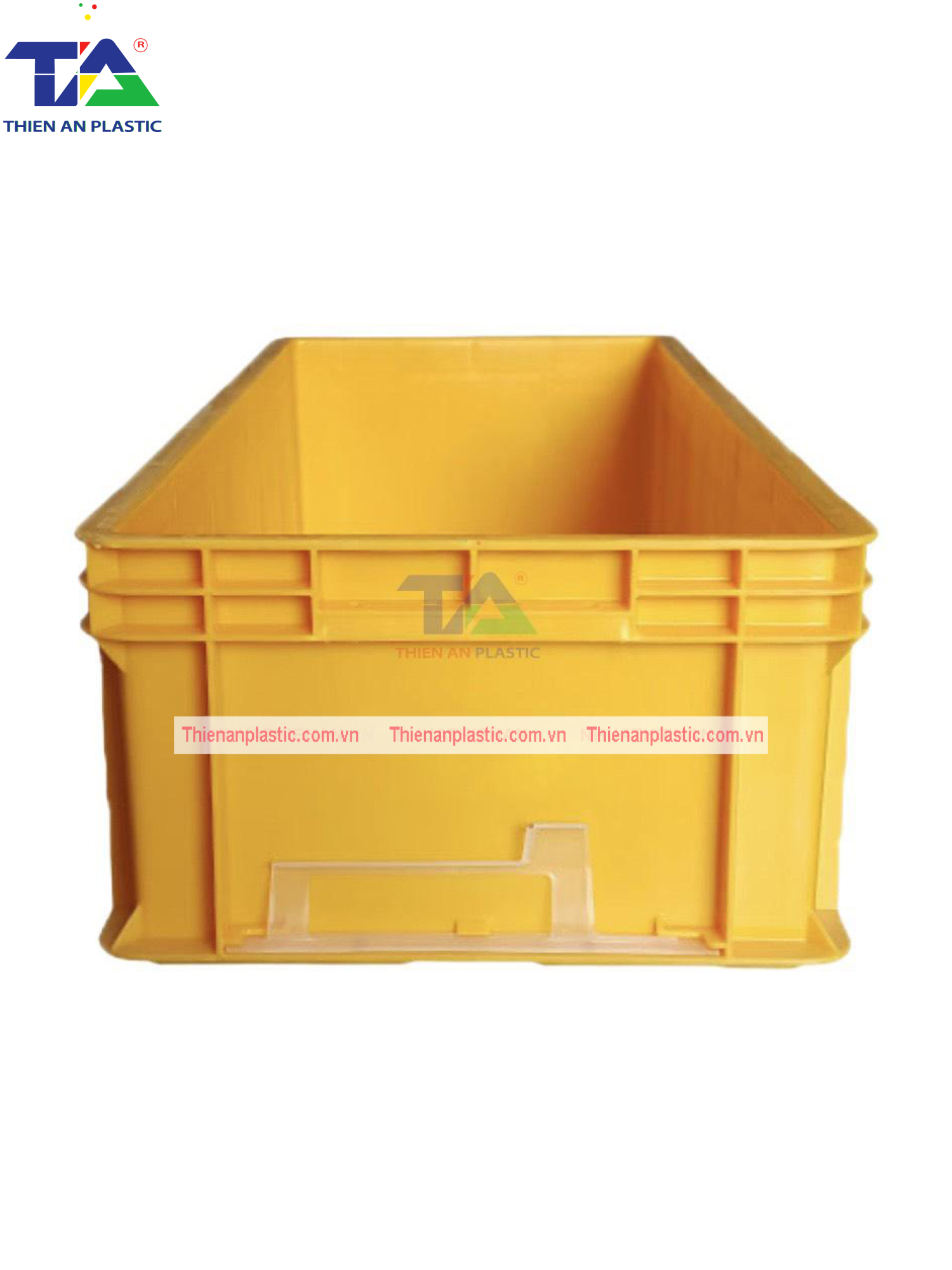 Thùng Nhựa Đặc NTC 831 (KT: 838 x 335 x 195mm)