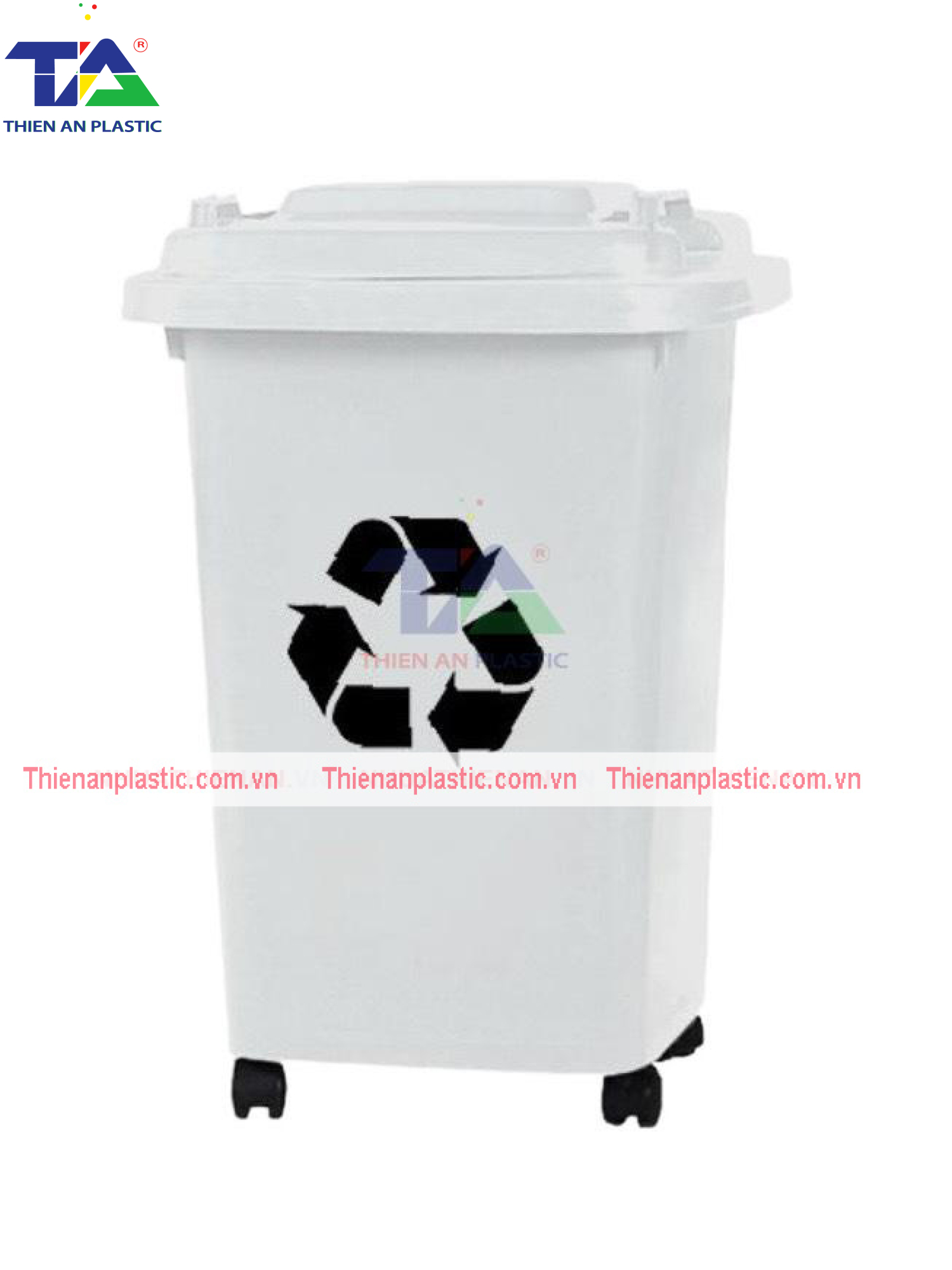 Thùng Rác Y Tế 60 Lít (KT: 470 x 420 x 660mm)
