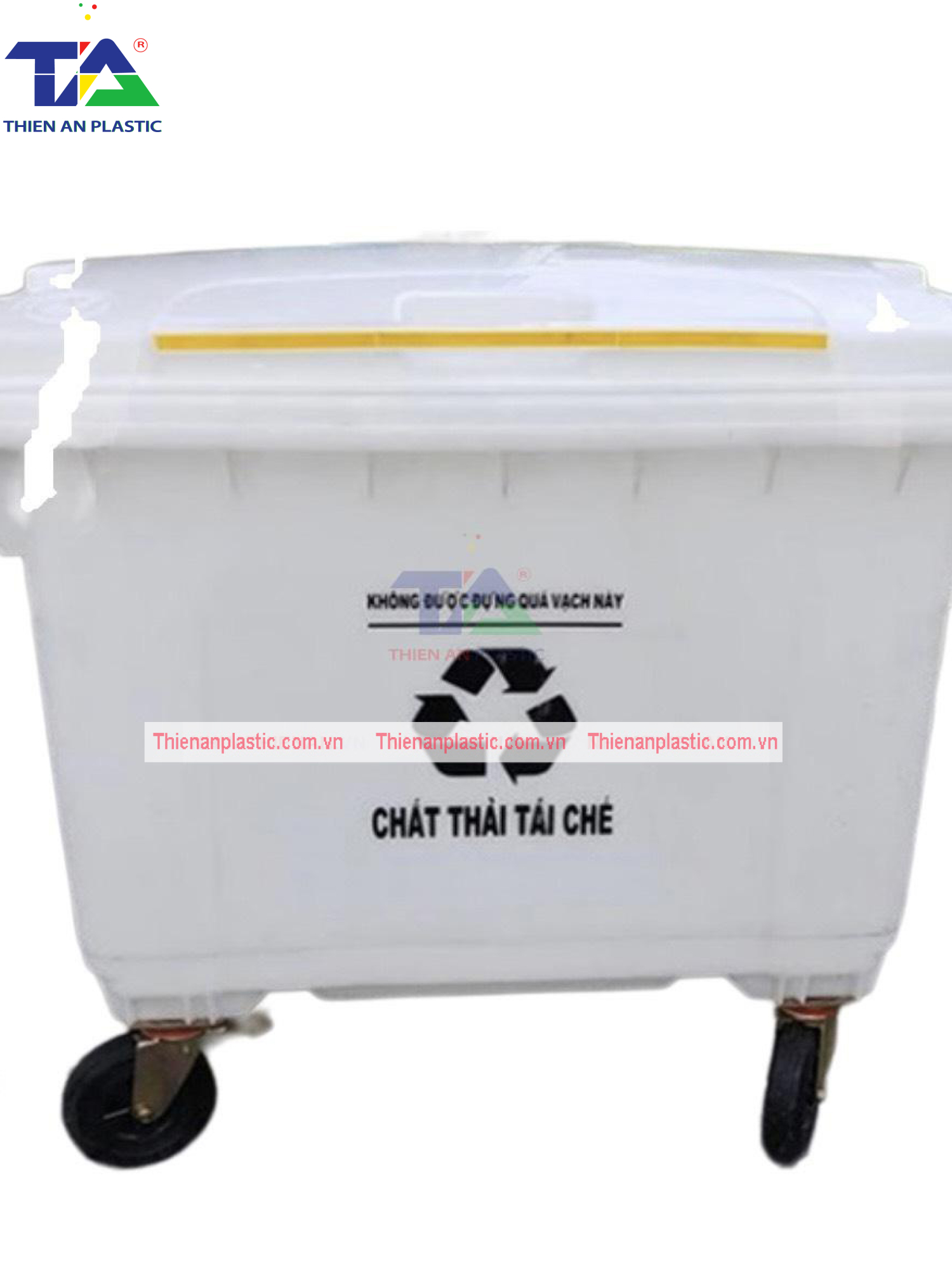 Thùng Rác Y Tế 660 Lít (1350 x 830 x 1110mm)