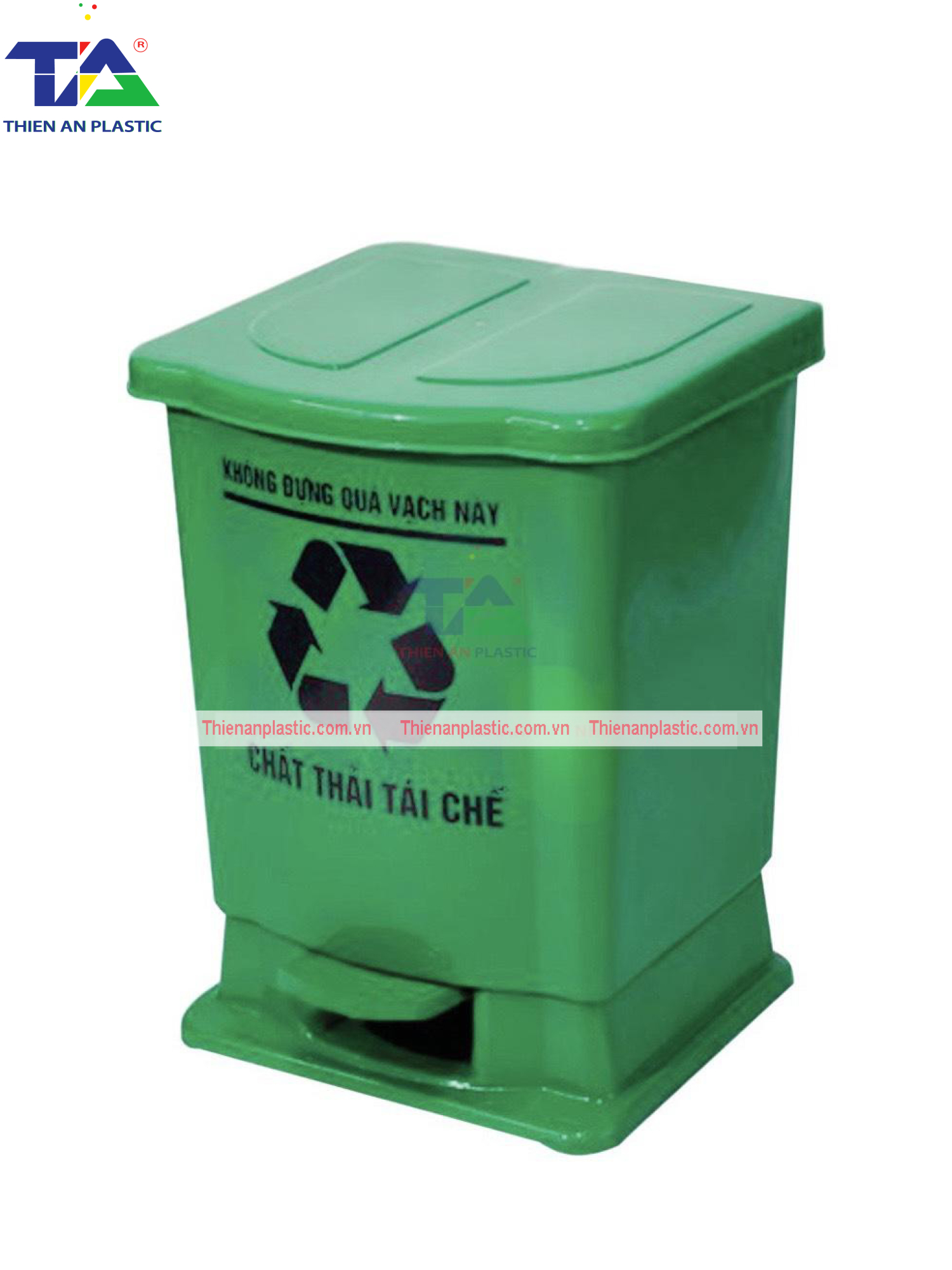 Thùng Rác Y Tế 25 Lít (KT: 345 x 335 x 455mm)