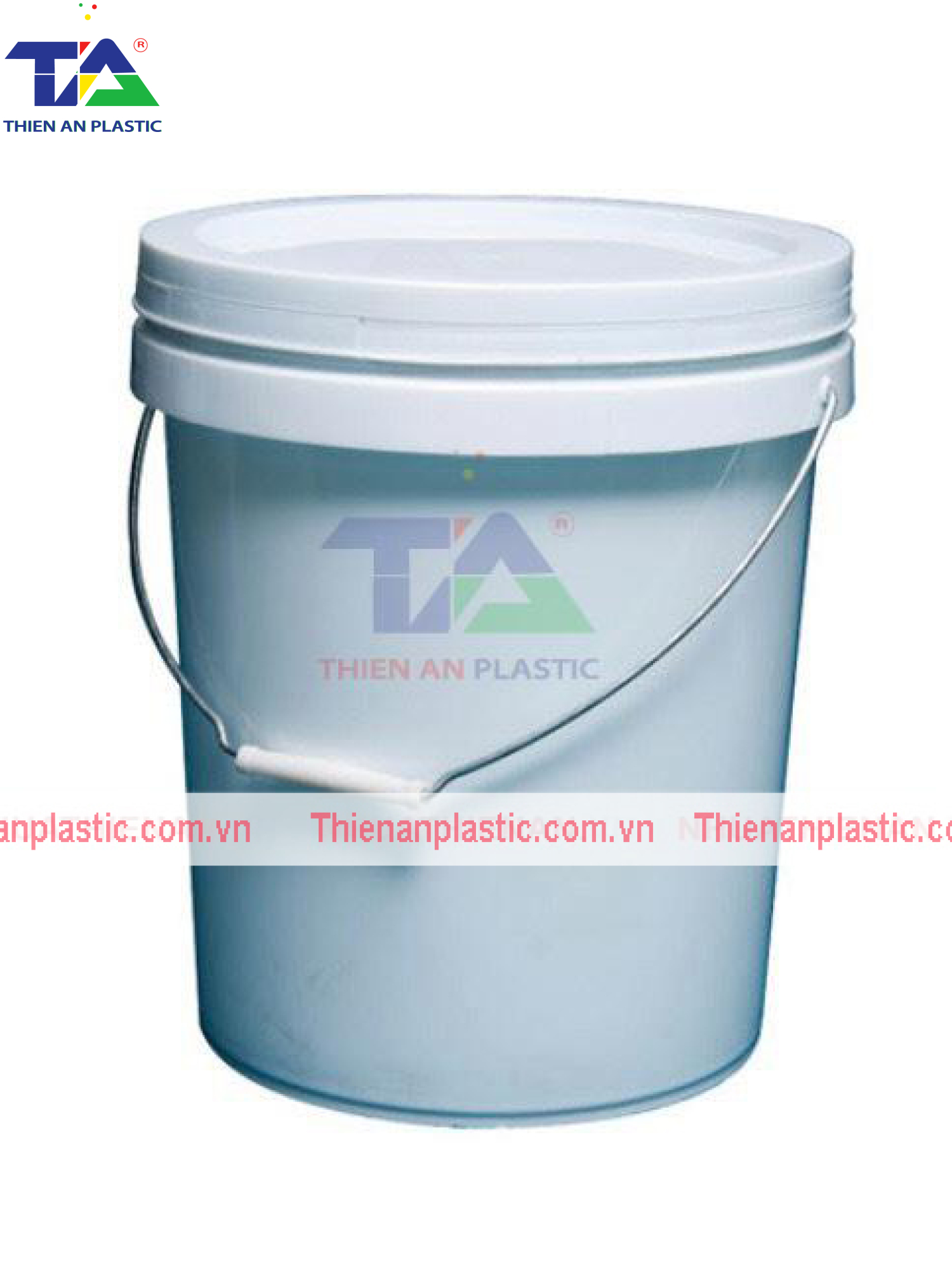 Thùng (Xô Nhựa) 20 Lít (KT: Ø315 x 365 mm)