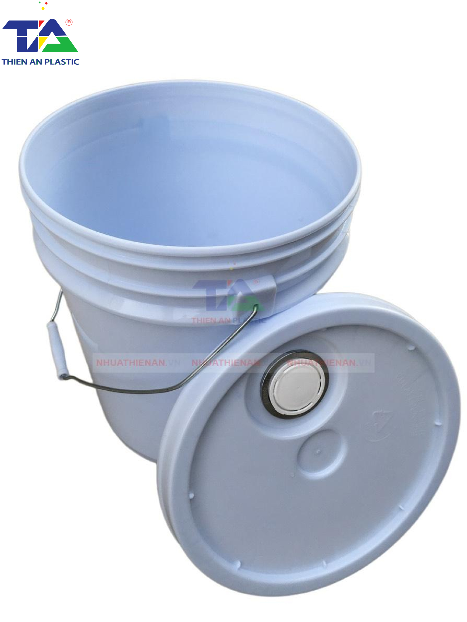 Xô Nhựa 18 Lít Nắp Chiết Rót (KT: 300 x 255 x 362mm)