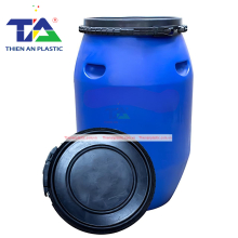 Thùng Phuy Nhựa 120 Lít Đai Nhựa (KT: Ø380  x Ø430 x H760 mm)