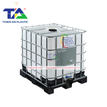 Tank Nhựa IBC 1000 Lít Mới (KT: 1186x1000x1200mm)