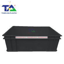 Thùng Nhựa B4 Chống Tĩnh Điện (KT: 510 x 340 x 170mm)