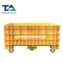 Thùng Nhựa Đặc NJB 1000 (KT: 1670 x 1210 x 730mm)