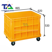 Thùng Nhựa Đặc NJB 200 (KT: 865 x 620 x 530mm)