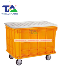 Thùng Nhựa Đặc NJB 400 (KT: 1095 x 795 x 640mm)