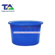 Thùng Nhựa Tròn 750 Lít (Ø128 - 102 x H77 cm)
